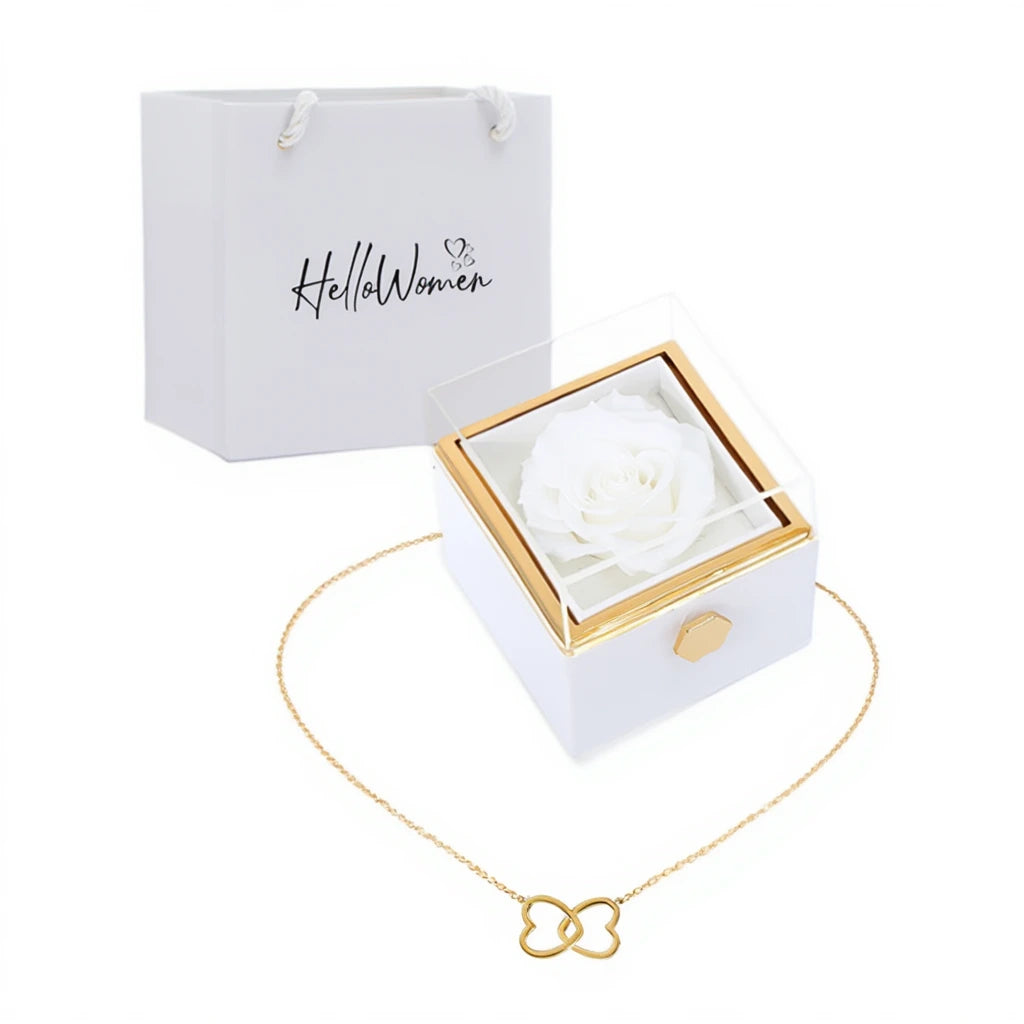 Rotating Eternal Rose Gift  Box