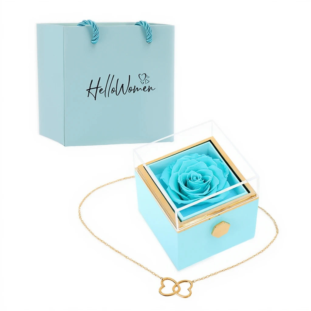 Rotating Eternal Rose Gift  Box